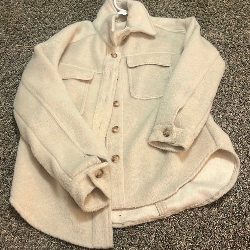 pacsun la hearts shacket (fits way big)